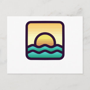 Sunset Postcard