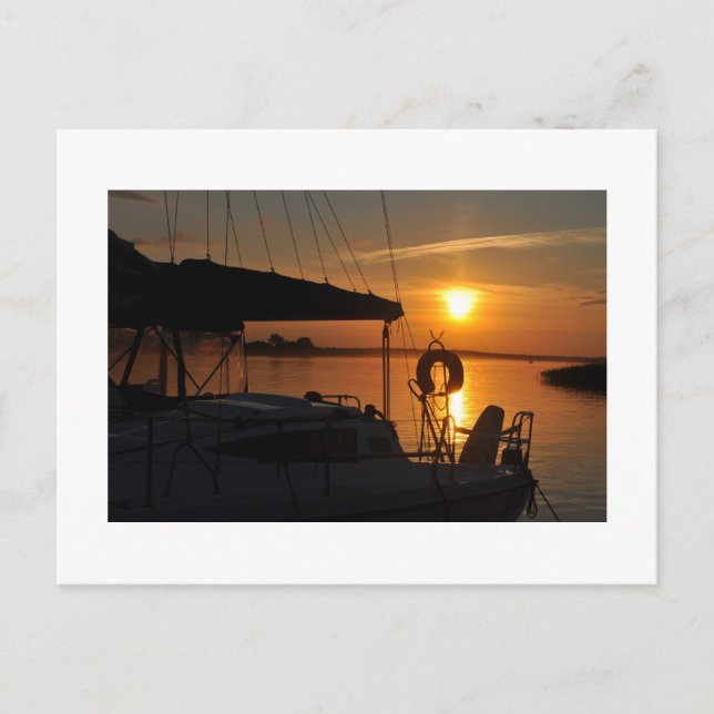 Sunset Postcard (Front)