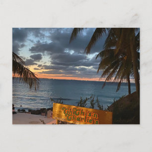 Sunset Postcard at Chichi's'n Charlie's