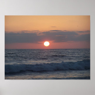 sunset poster