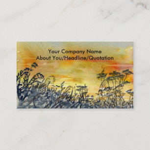 'Sunset' Profile Card