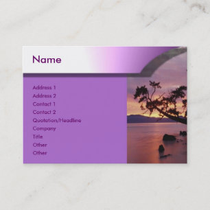 Sunset Profile Card