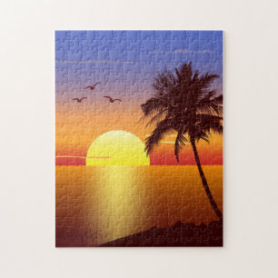 Sunset puzzle