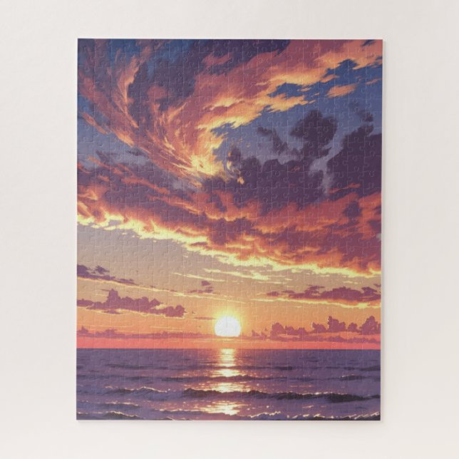 Sunset Puzzle (Vertical)