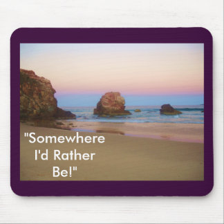 Sunset Rainbow Mouse Pad