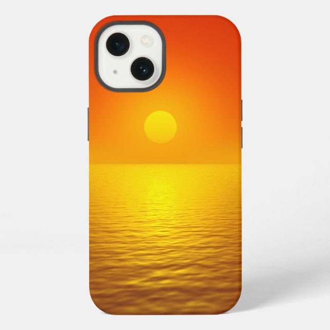 Sunset Reflection iPhone Case (Back)