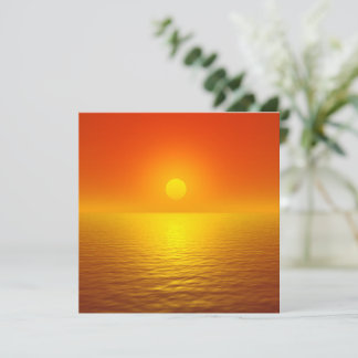 Sunset Reflection Stationery