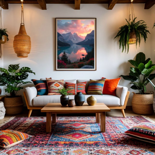 Sunset Reflections Canvas Print (Creator Uploaded)