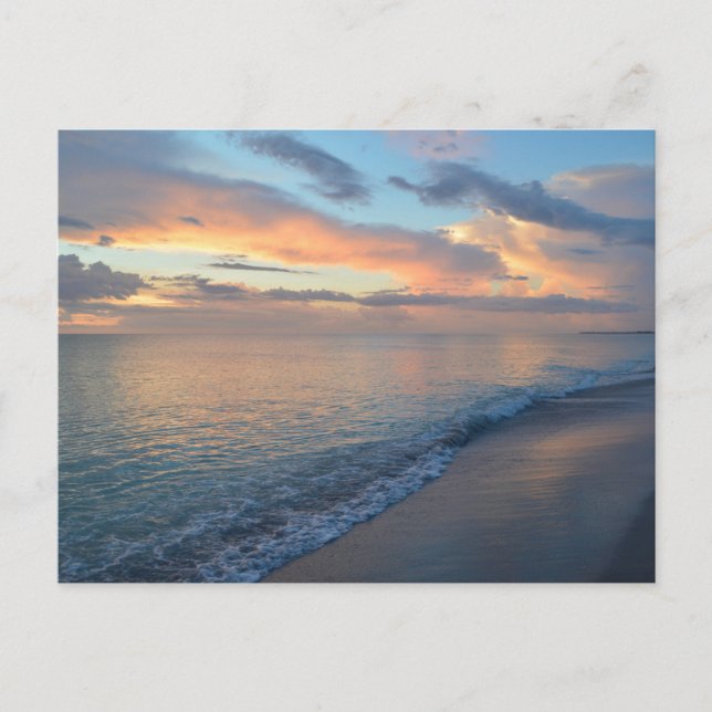 Sunset Reflections On The Water Postcard (Front)