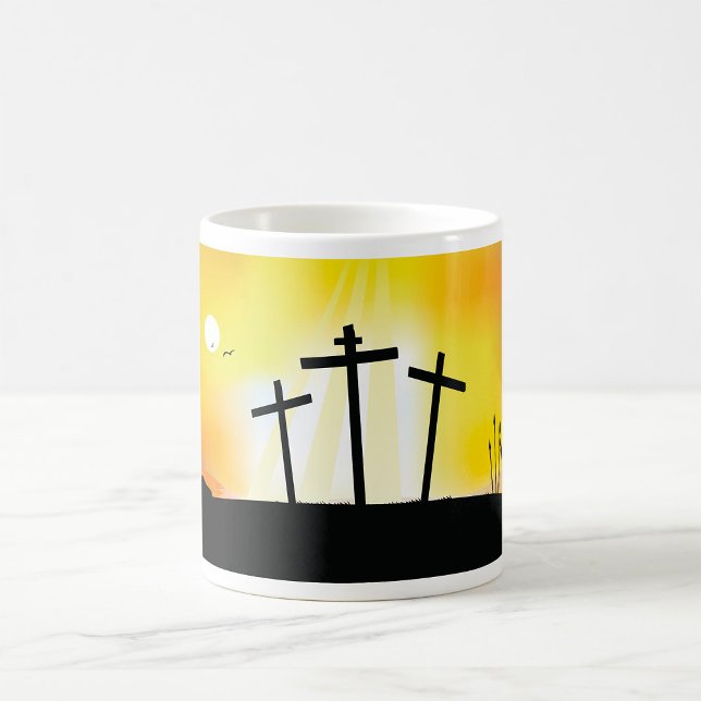 Sunset Religious Crosses  Coffee Mug (Creator Uploaded)
