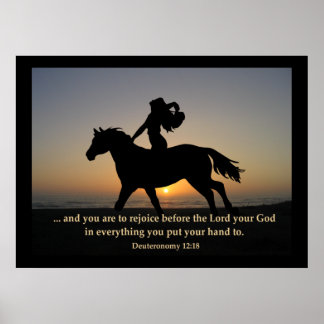 Sunset Ride POSTER