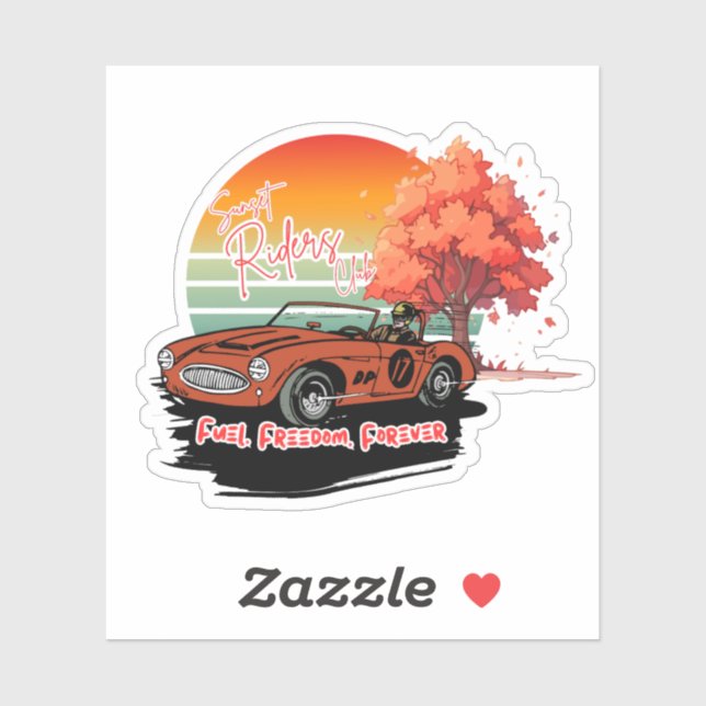 Sunset Riders Club – Fuel Freedom Forever (Sheet)