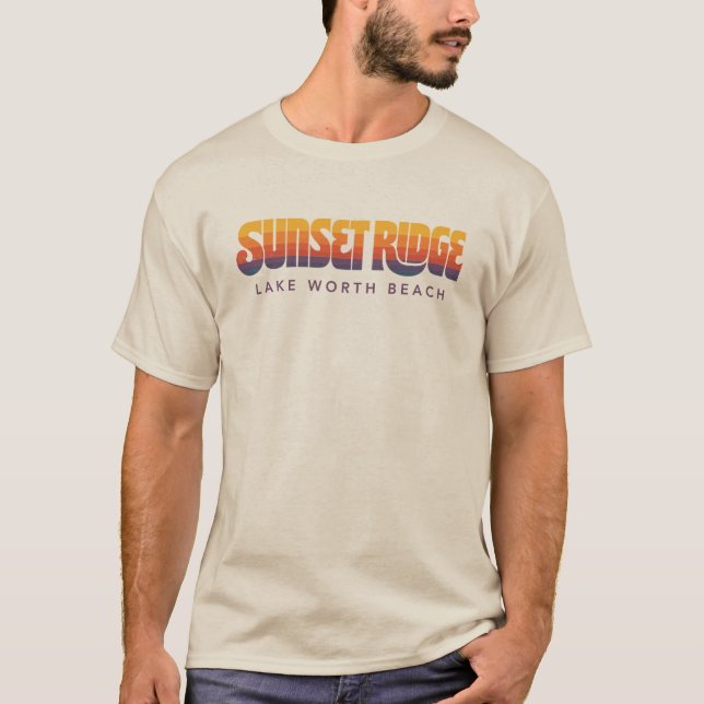 Sunset Ridge Retro Shirt (Front)