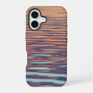 Sunset Ripples on Water iPhone 16 Case