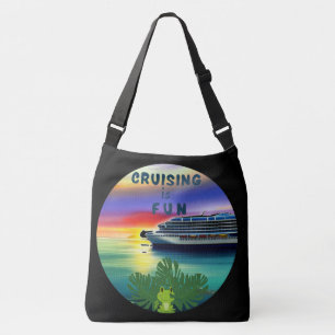 Sunset Romantic Cruise  Crossbody Bag