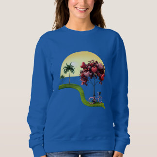 Sunset Romantic Women's Basic Sweatshirt