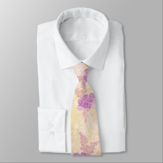 Sunset Rose Father of the Bride bow Bouquet Tie