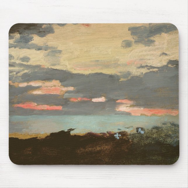 Sunset, Saco Bay Mouse Pad (Front)