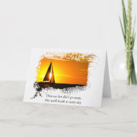 Sunset Sailboat Sympathy 