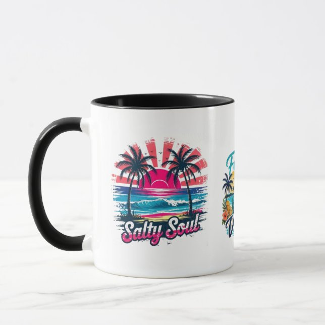 Sunset Salty Soul Mug (Left)