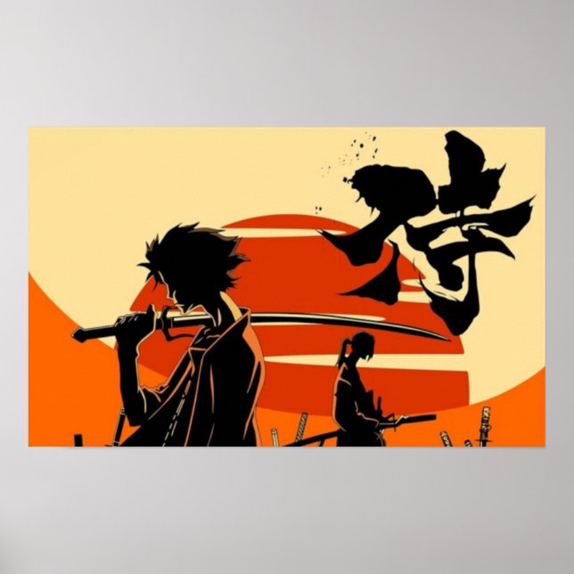 Sunset Samurai Vin Poster (Front)