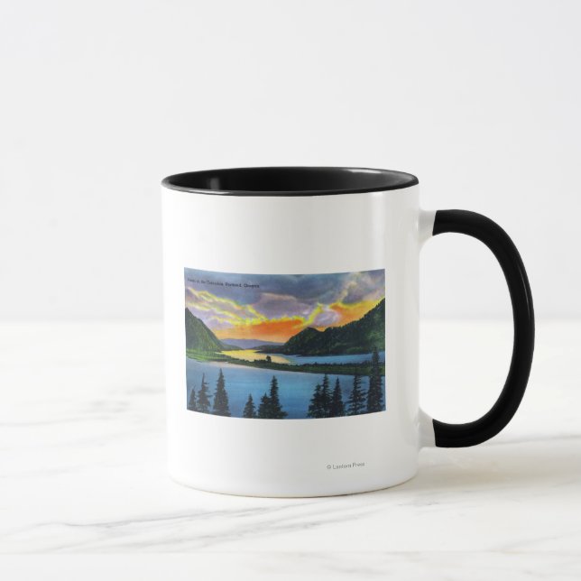 Sunset Scene on the Columbia River Mug (Right)