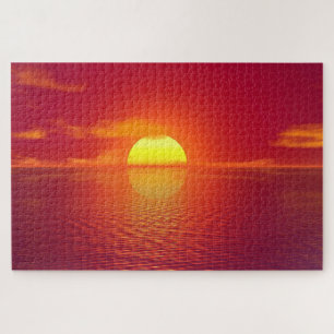 Sunset Sea Puzzle