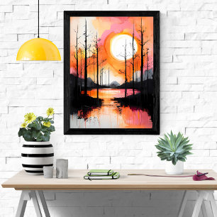 Sunset Serenity Poster