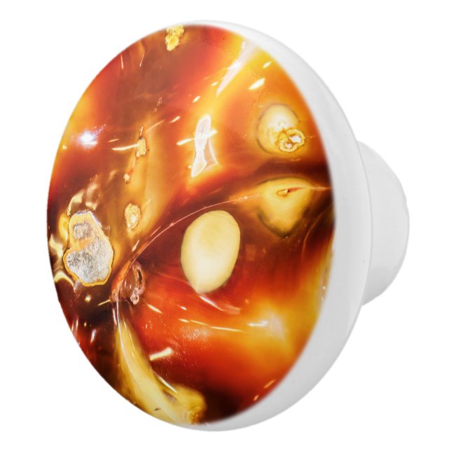 Sunset Set in Stone  Ceramic Knob (Right)