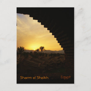 Sunset Sharm el Sheikh Postcard