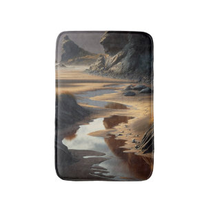 Sunset Shore Bath Mat