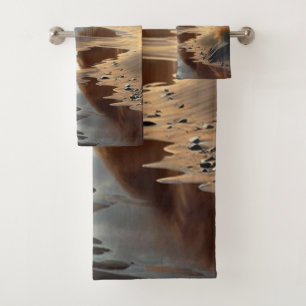 Sunset Shore Bath Towel Set