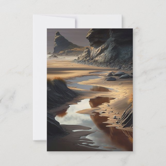 Sunset Shore Card (Front)