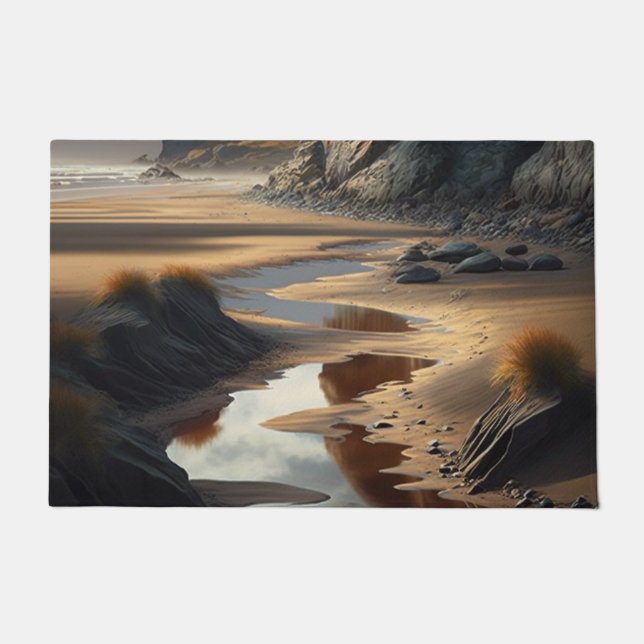 Sunset Shore Doormat (Front)