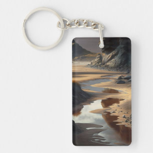 Sunset Shore Key Ring