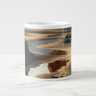 Sunset Shore Large Coffee Mug
