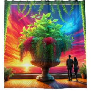 Sunset Shower Curtain