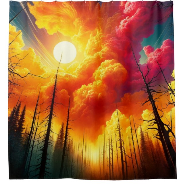 Sunset Shower Curtain (Front)