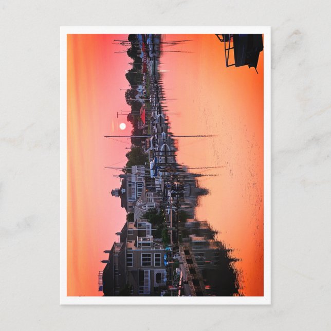 Sunset silence postcard (Front)