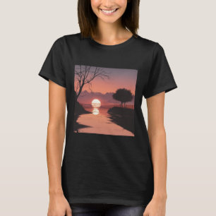Sunset Simplicity Day. 1 T-Shirt