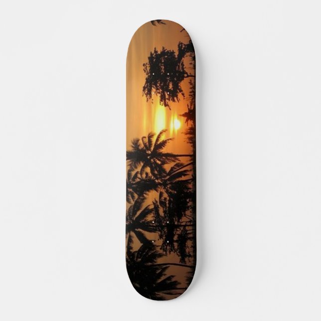 Sunset Skateboard (Front)