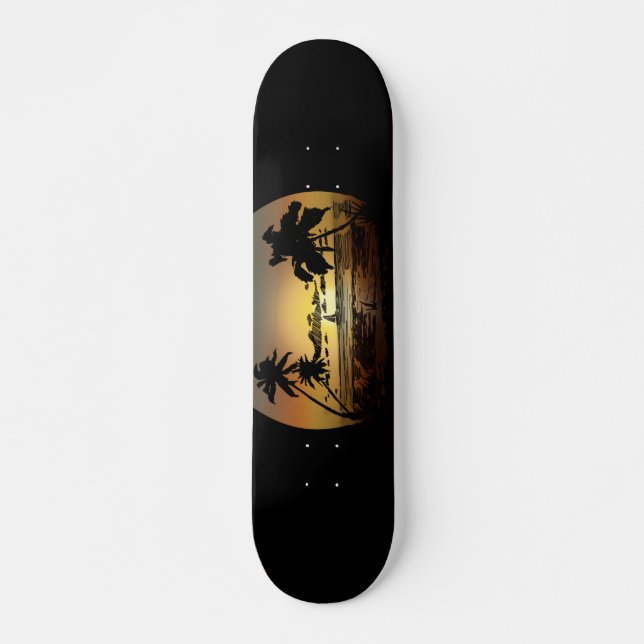 Sunset Skateboard (Front)