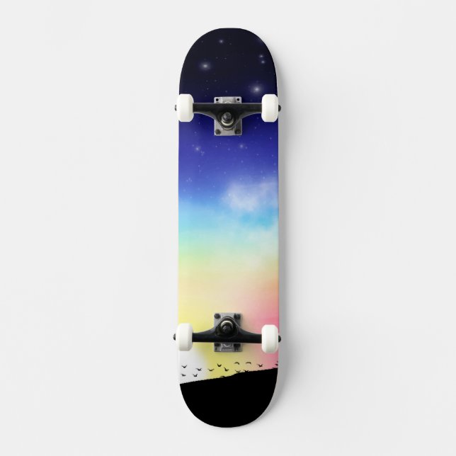 Sunset Skateboard (Front)