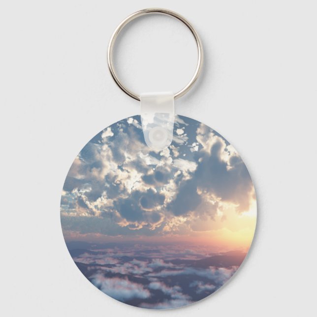 Sunset Skies Key Ring (Front)