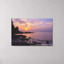 Sunset Sky Beach Twilight Landscape Travel Photo
