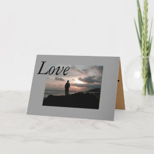 Sunset Sky Holiday Card