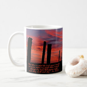 Sunset Sky Inspirational Coffee Mug
