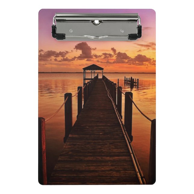 Sunset Sky Mini Clipboard (Front)