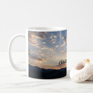 Sunset Sky Personalised Coffee Mug