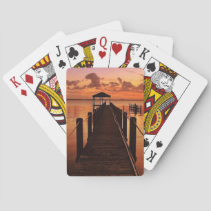 Sunset Sky Playing Cards